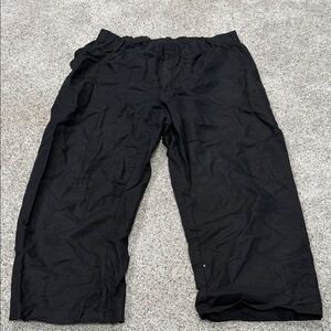 GAP Women's Essential Black  linen Pants